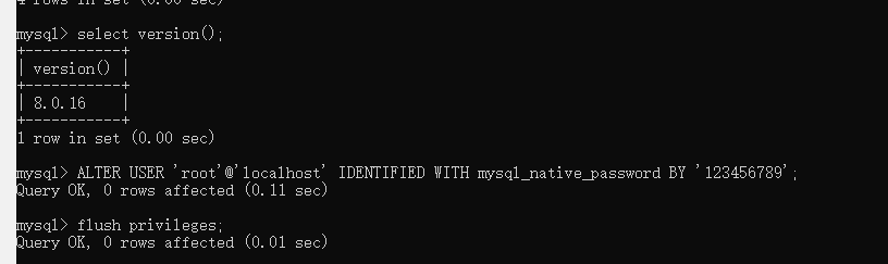 Navicat连接Mysql 8.0.16报错：Client does not support authentication protocol requested by server？