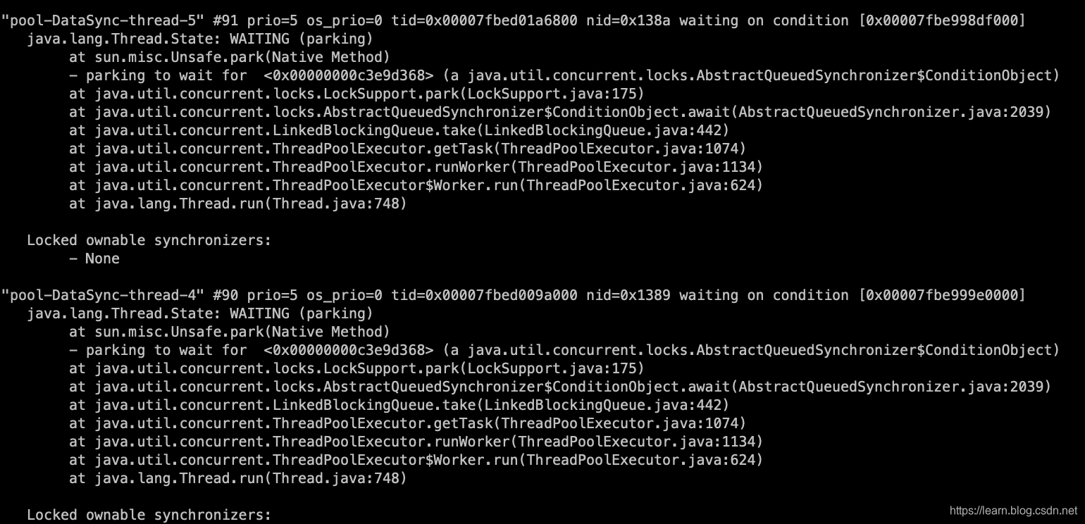 Java性能分析 - 通过top、jmap、jstack，快速分析JVM线程_jmap -heap pid-CSDN博客