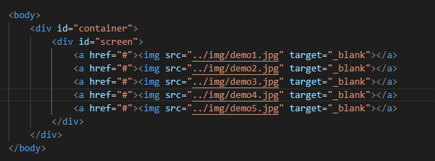 用htmlcss实现简单的轮播图片效果