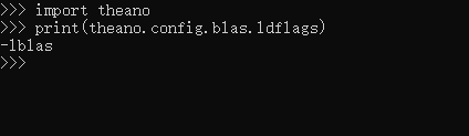 WARNING (theano.tensor.blas): Using NumPy C-API based implementation for BLAS functions.