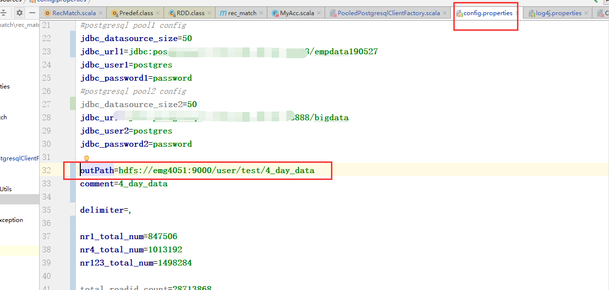 User class threw exception org.apache.hadoop.mapred