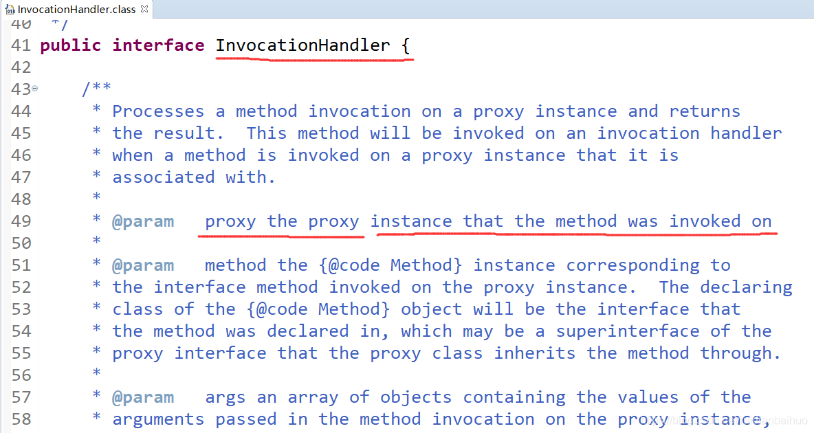 InvocationHandler源码！