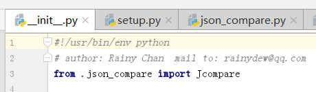 json compare