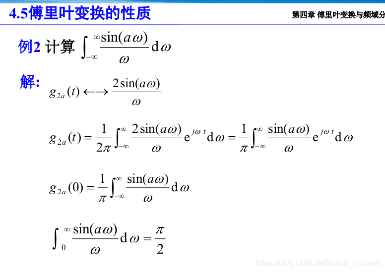 信号与系统(十八)——傅里叶变换及性质(2)_门函数的傅里叶变换-CSDN博客