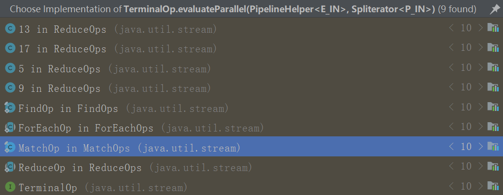 jdk8 stream与parallelStream实现源码阅读