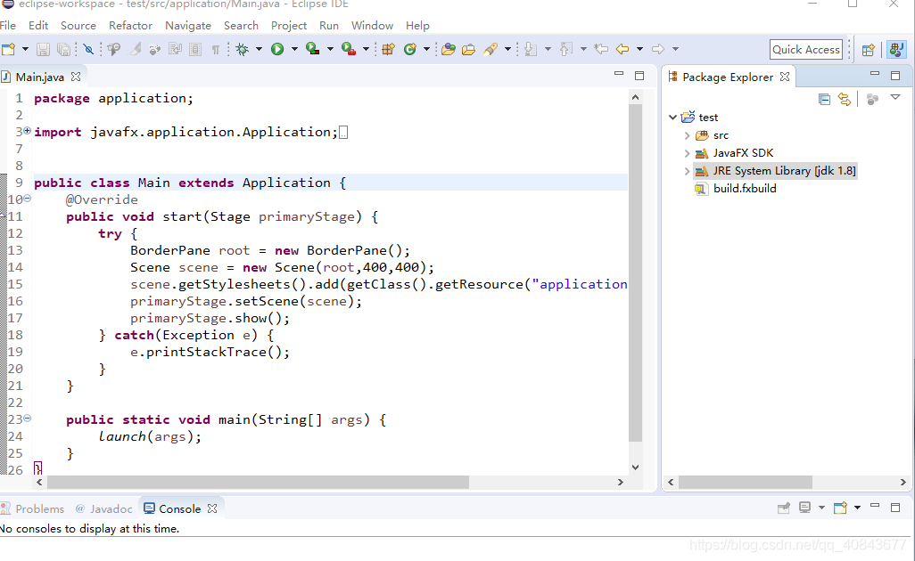 Eclipse import javafx出现无法解析/无法导入_javafx无法导入-CSDN博客