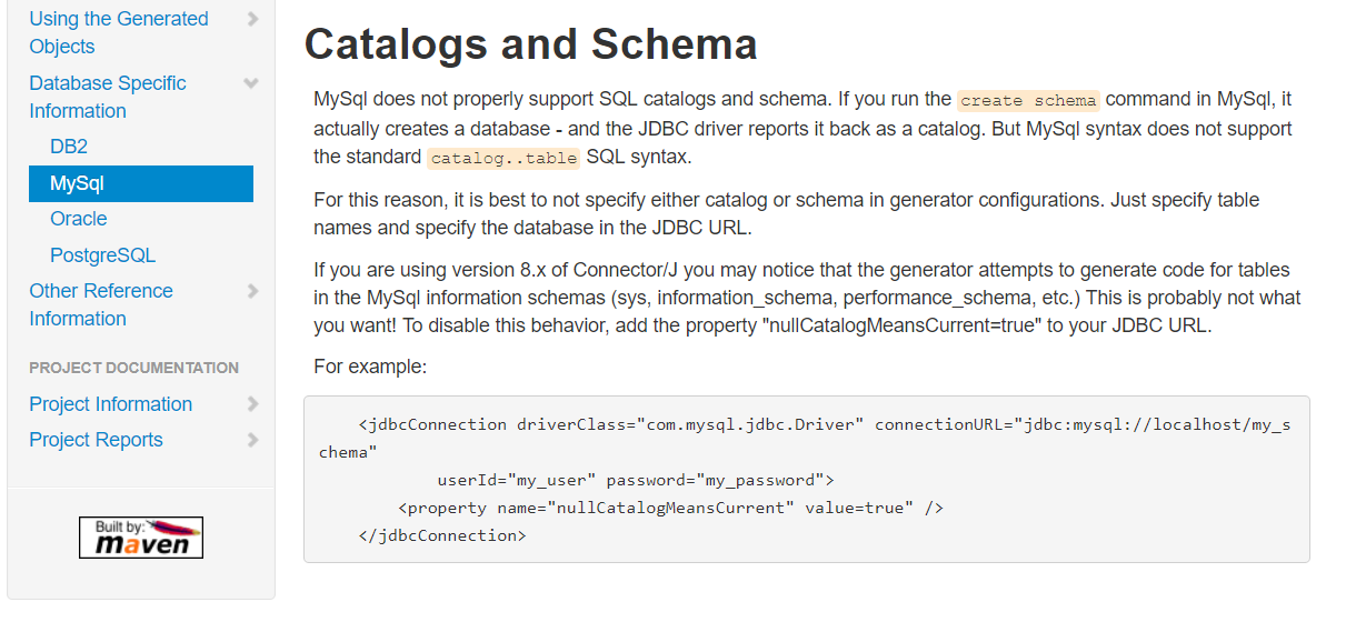 Catalogs and Schema