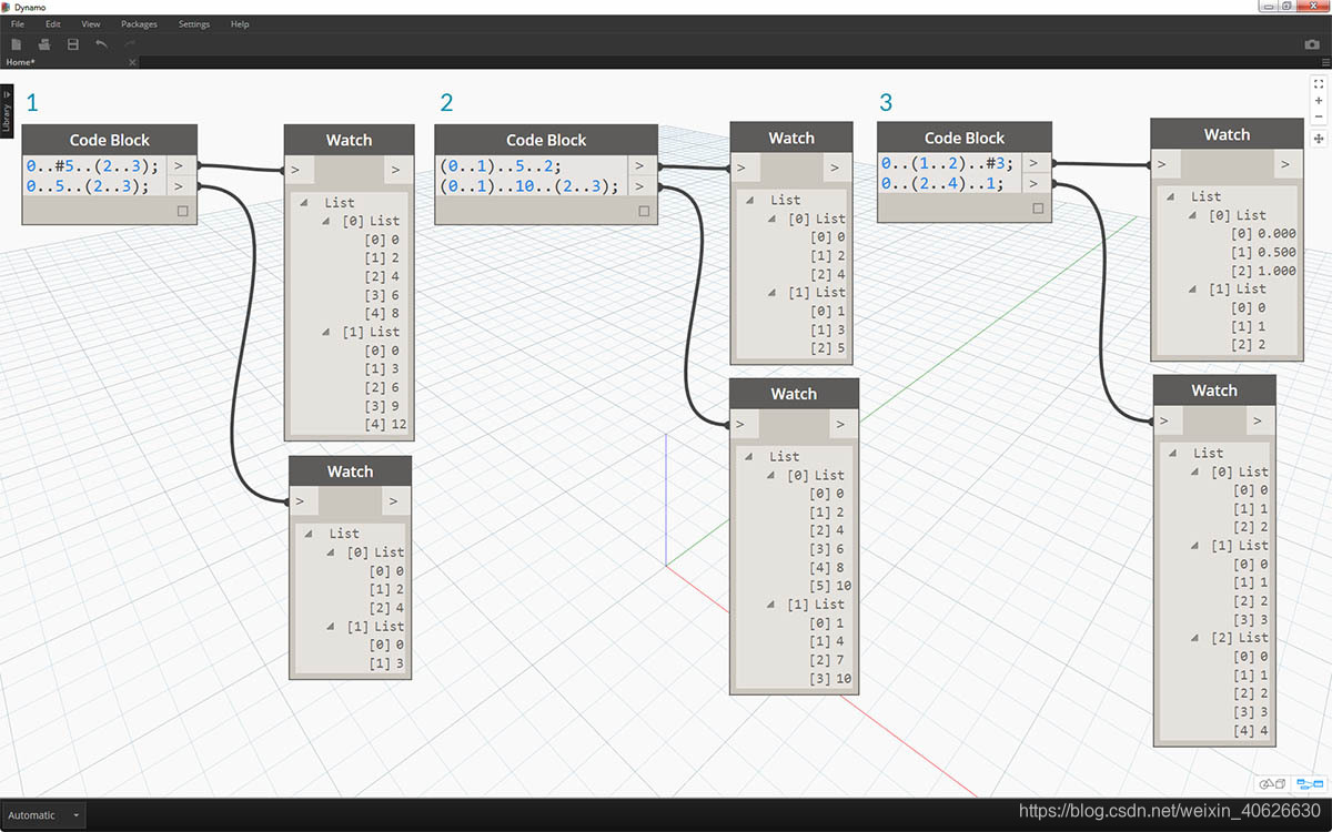 Dynamo Code Block(代码块)的用法汇总-CSDN博客