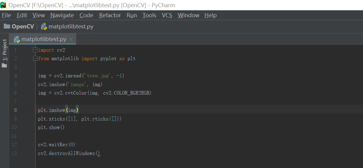 OpenCV笔记14：在OpenCV中使用matplotlib_opencvmatplotlib-CSDN博客