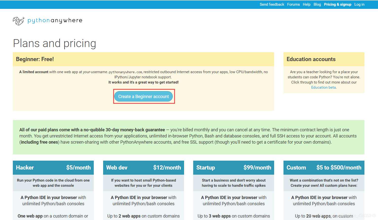 Django项目部署到pythonanywhere及需要注意的问题_login pythonanywhere-CSDN博客