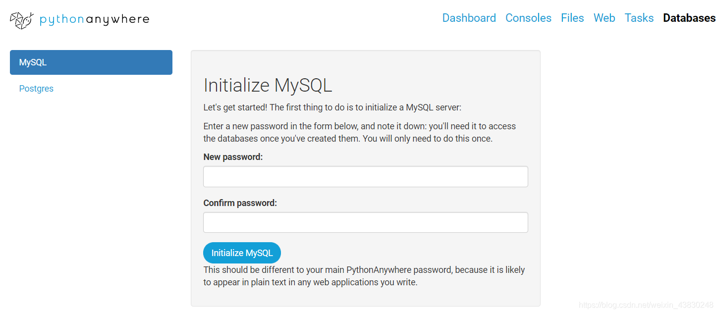 Django项目部署到pythonanywhere及需要注意的问题_login pythonanywhere-CSDN博客