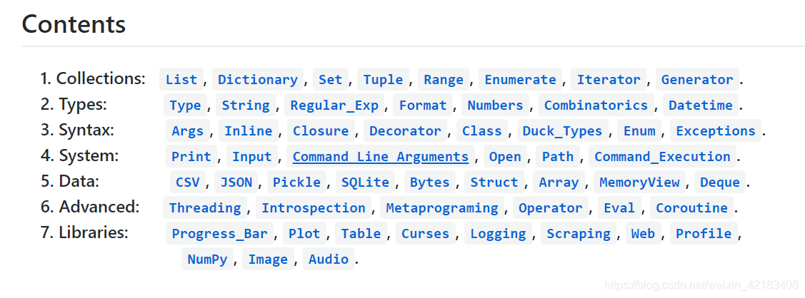 python-cheatsheet - python标准库速查表!_python cheatsheet-CSDN博客