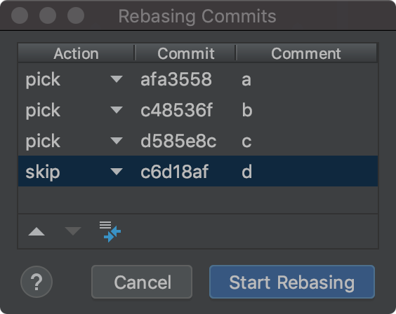 Git 操作：rebase 详解（Android Studio）_android Studio Git Rebase-CSDN博客