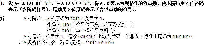 计算机组成原理期末复习【超实用】「建议收藏」