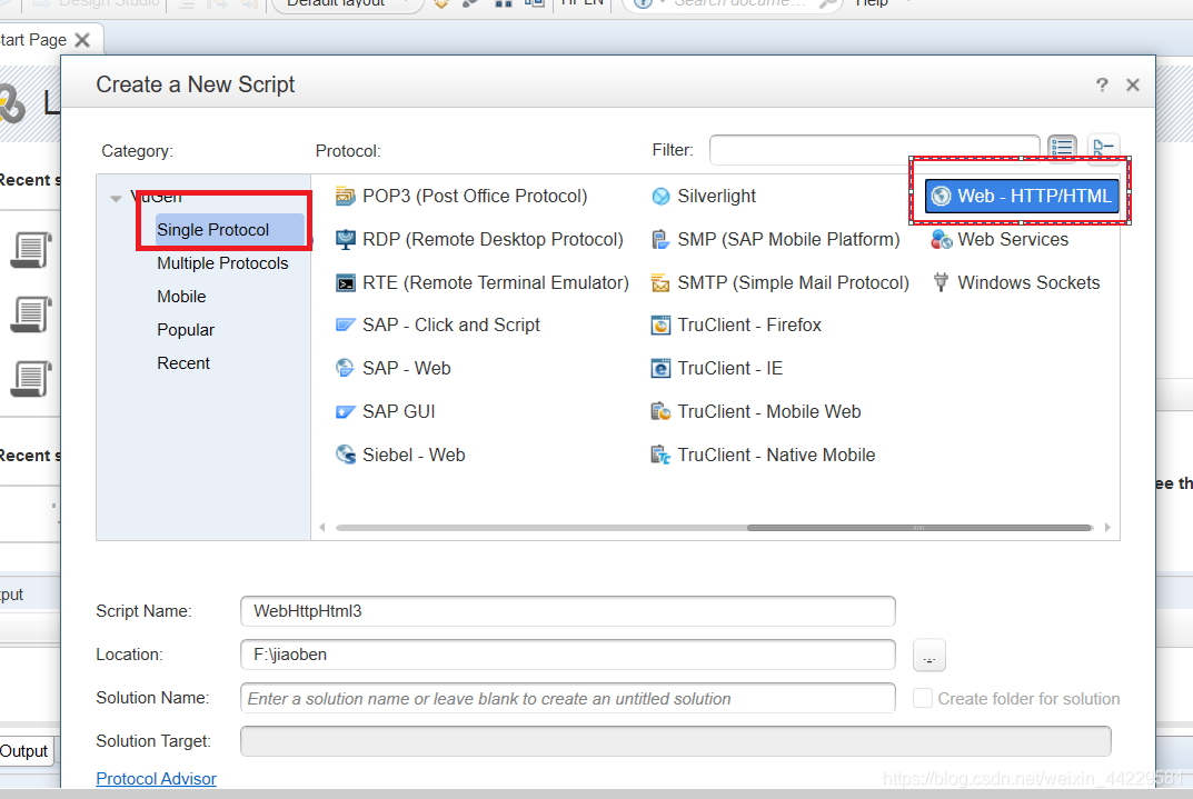 LoadRunner -Virtual User Generator 操作详解_hp virtual user generator-CSDN博客