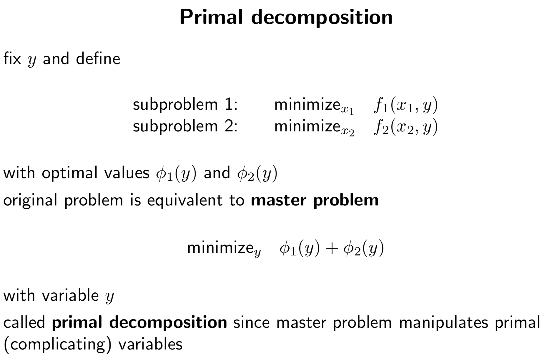 Lagrangian Decomposition_dual Decomposition-CSDN博客