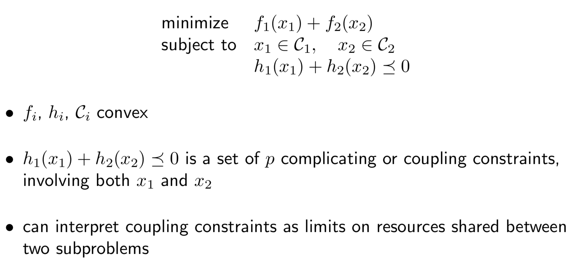 Lagrangian Decomposition_dual Decomposition-CSDN博客