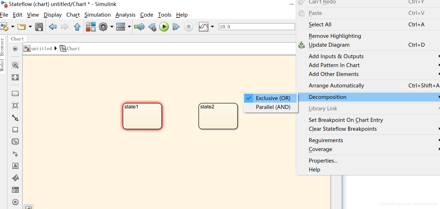 手把手教用matlab做无人驾驶(十五)--matlab/simulink stateflow学习教程_stateflow经典教程-CSDN博客