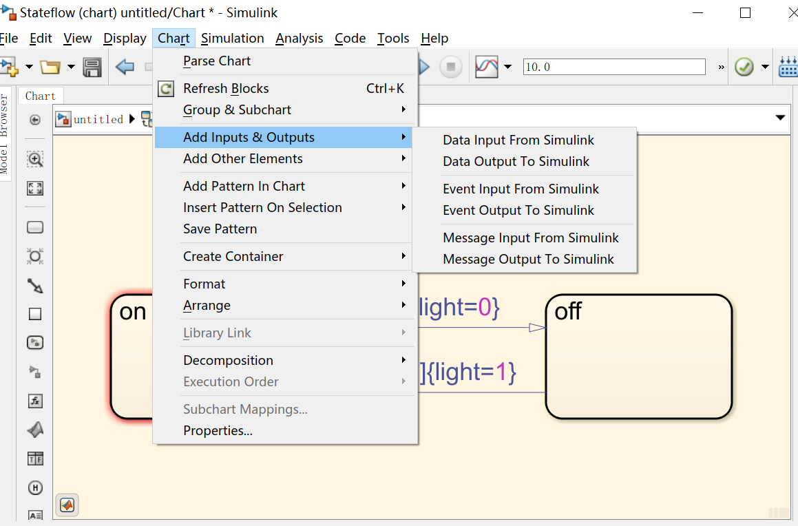 手把手教用matlab做无人驾驶（十五）--matlab/simulink stateflow学习教程_stateflow经典教程-CSDN博客