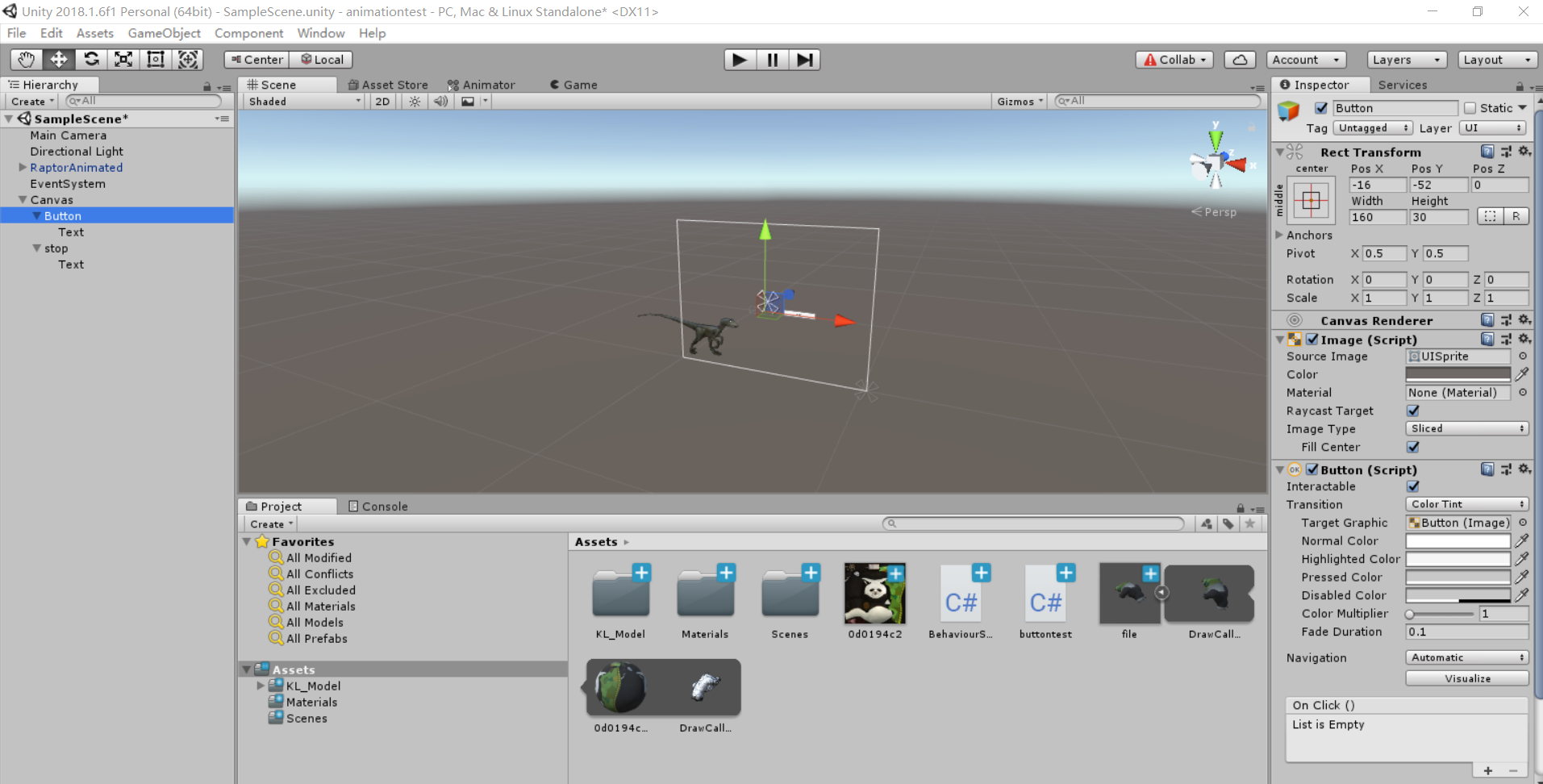 Unity3d制作动画顺便加载按钮控制_unity按钮控制3d模型-CSDN博客