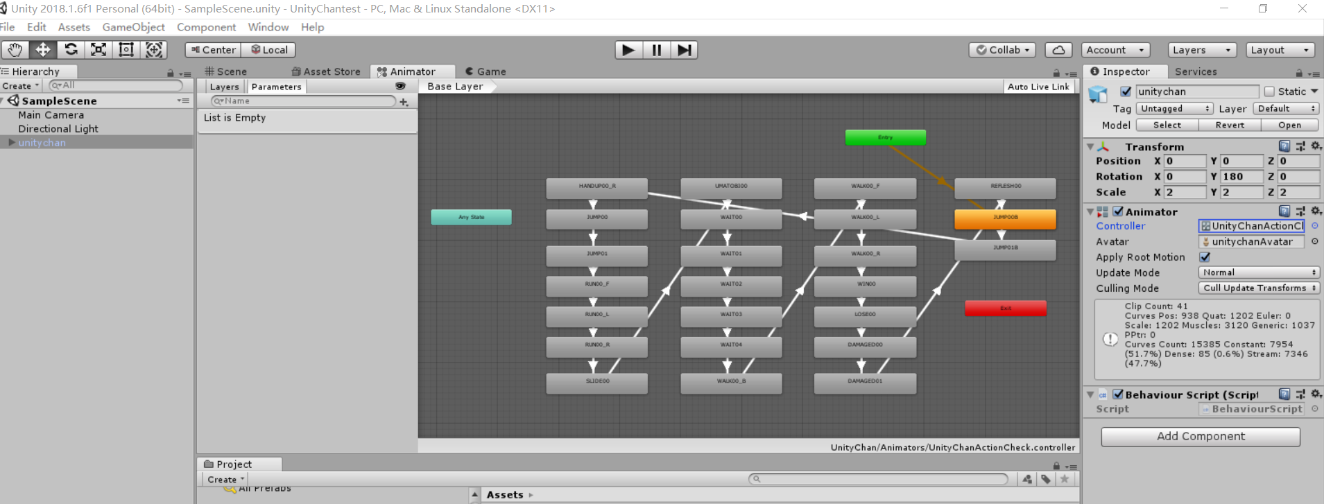 Unity Chan 试玩_unitychan-CSDN博客
