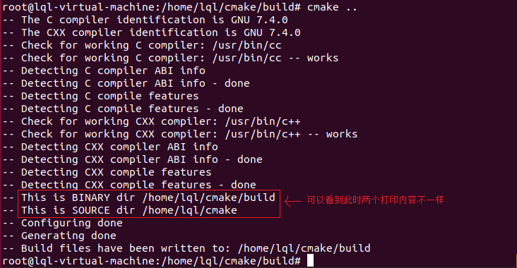 cmake..