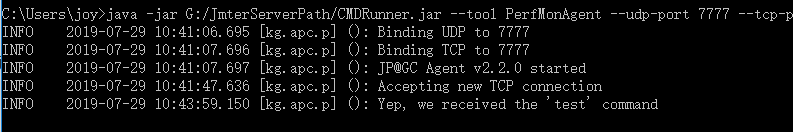 jmter对性能监控插件jp@gc - PerfMon Metrics Collector