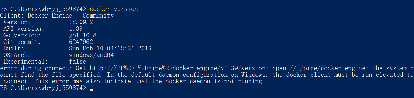 kitematic context canceled log location