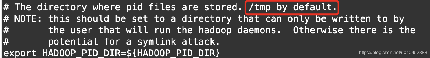 hadoop-env.sh文件