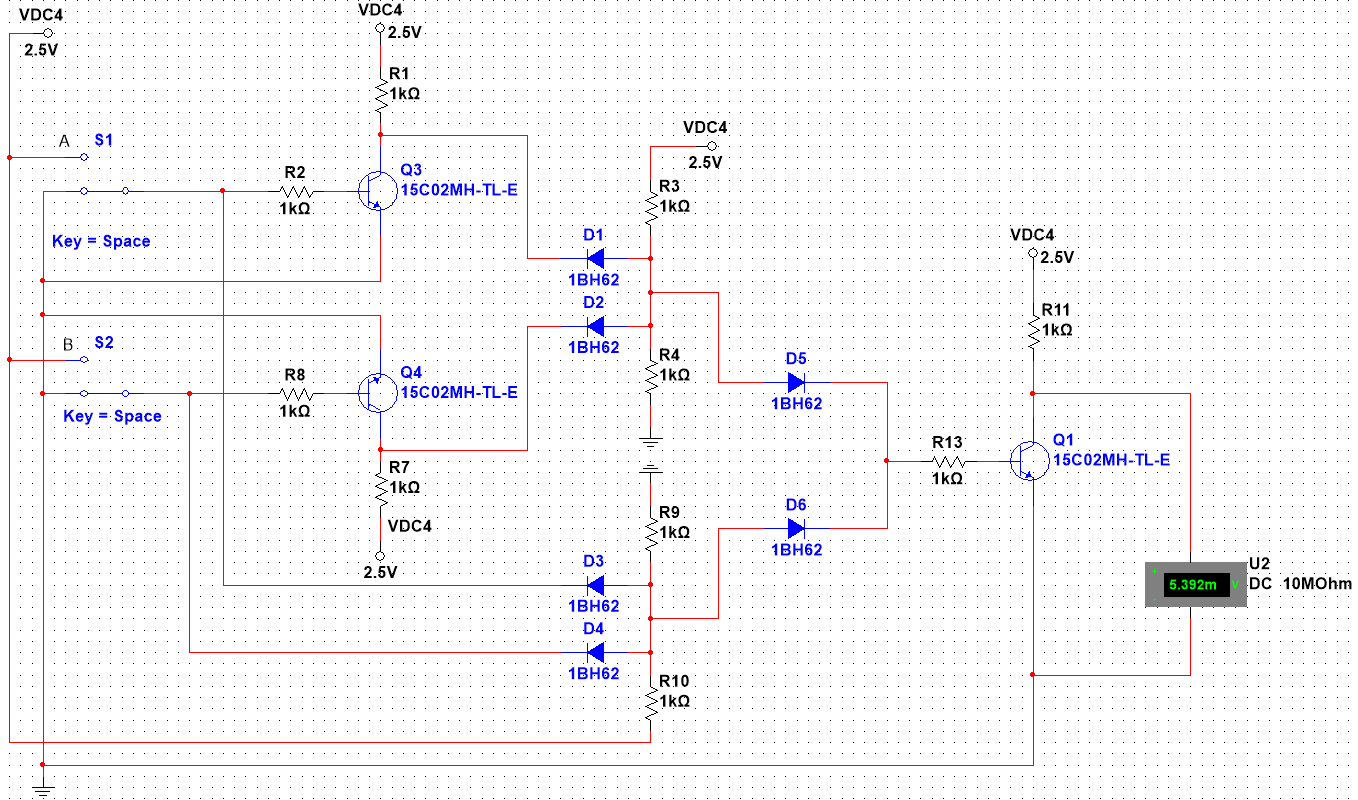 基本逻辑门电路 - 异或_异或门电路-CSDN博客