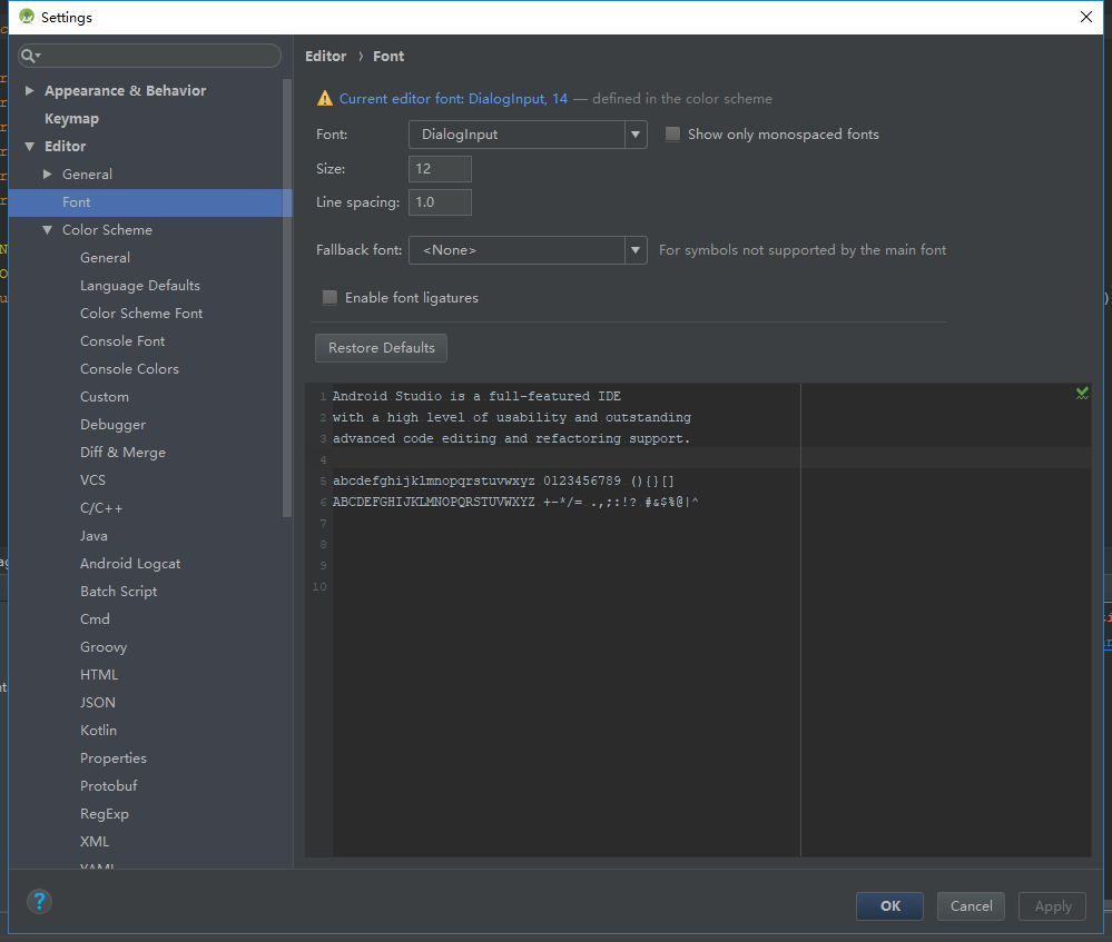 android studio设置主题、黑色背景_安卓背景设置黑色-CSDN博客