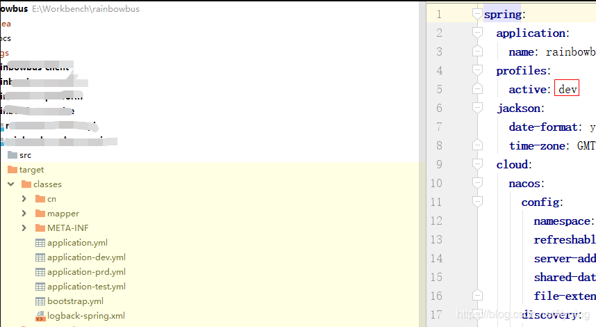springboot 踩坑日记——Could not resolve placeholder 'profile.name' in value ...