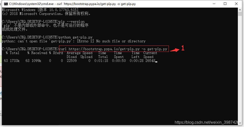 【python】cmd命令下安装pip_cmd安装pip-CSDN博客
