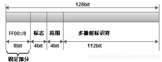 IPv6组播地址格式