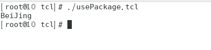 tclsh脚本package学习笔记