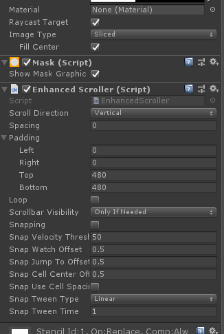 unity循环UI 无限卷轴插件EnhancedScroller使用 – 源码巴士