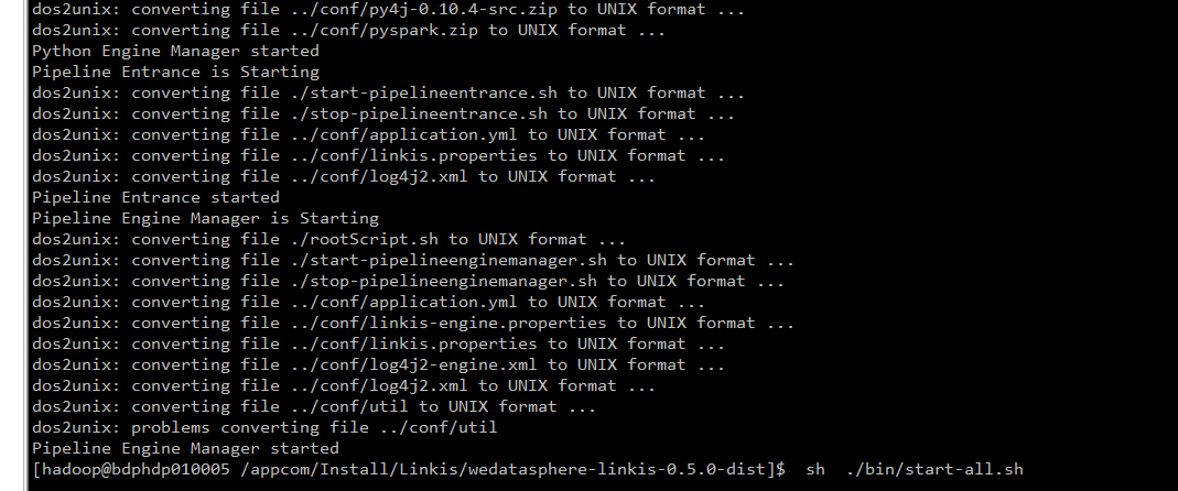 unix2dos报错