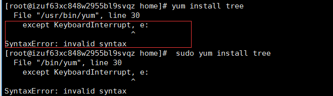 linux-except-keyboardinterrupt-e-syntaxerror-invalid-syntax-csdn