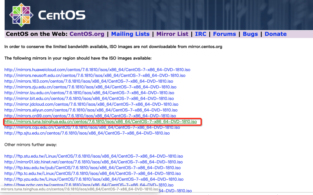 Centos 7镜像官网下载「建议收藏」
