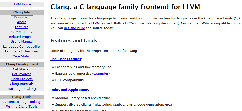 Please install [clang](http://clang.llvm.org/) or check configuration ...