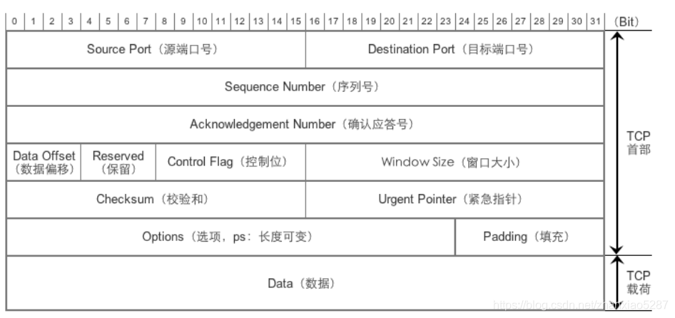 TCP Header、UDP Header、IP Header-CSDN博客