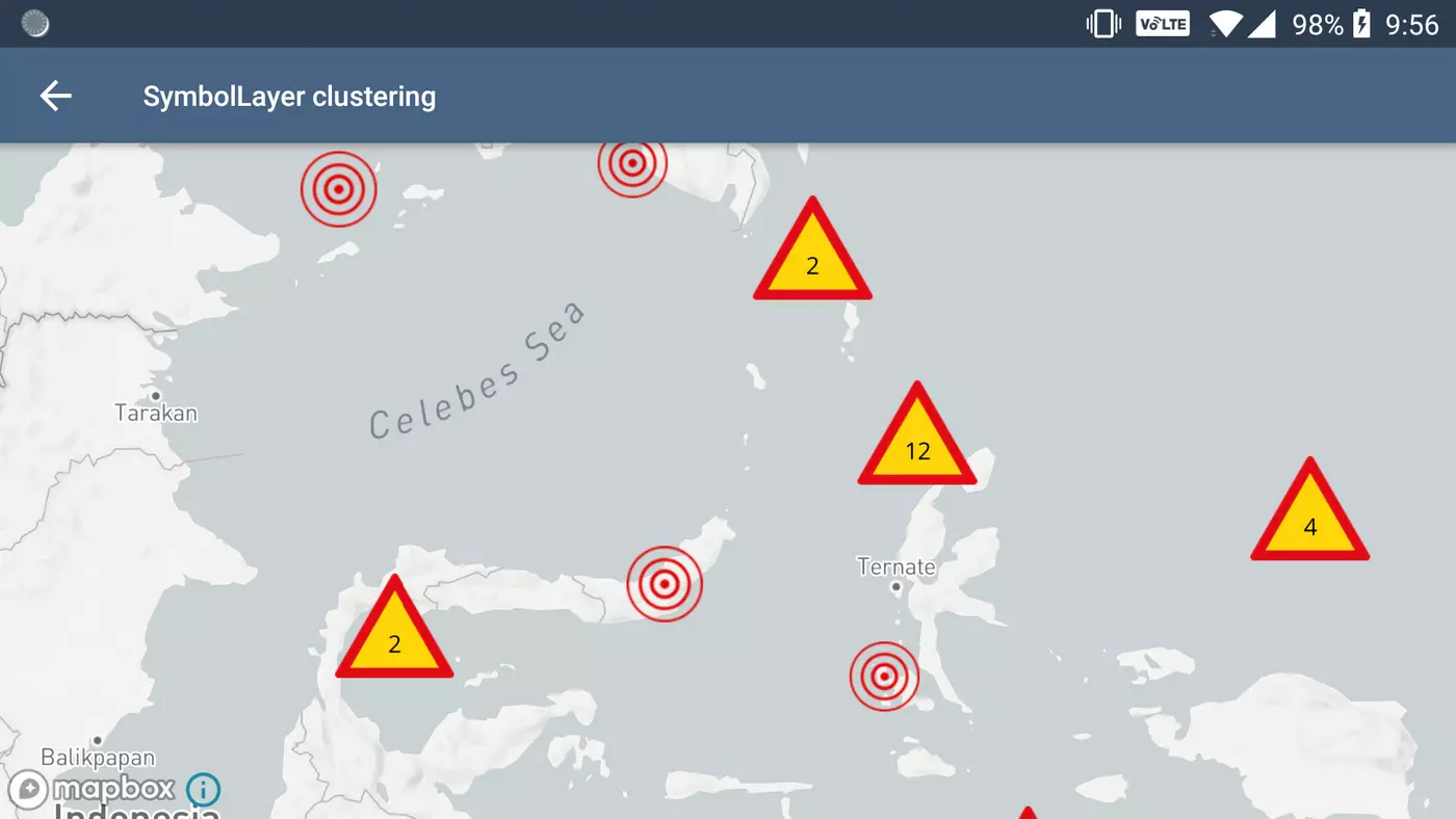 Mapbox Android学习笔记（5）表达式、数据集群