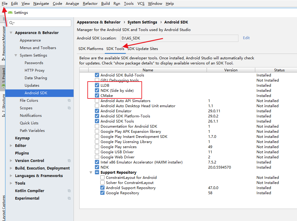Android Studio添加C++插件支持_android studio c++ 插件-CSDN博客