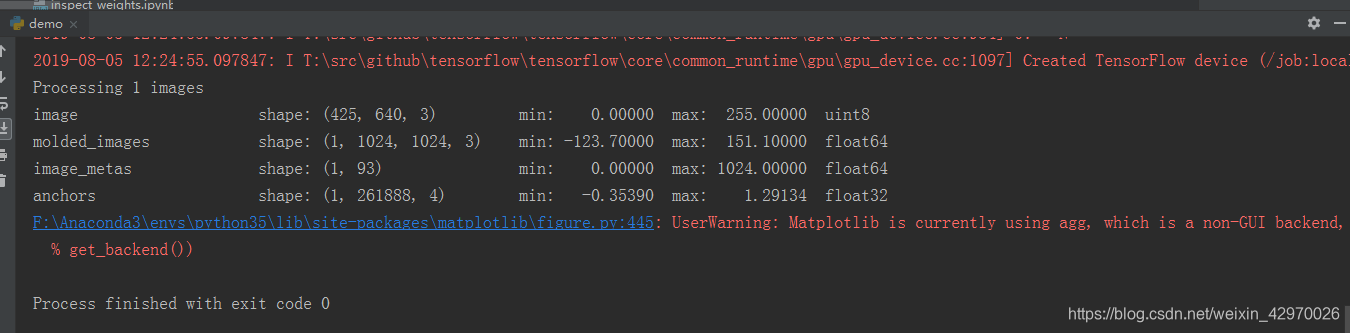 UserWarning: Matplotlib is currently using agg,which is a non-GUI ...