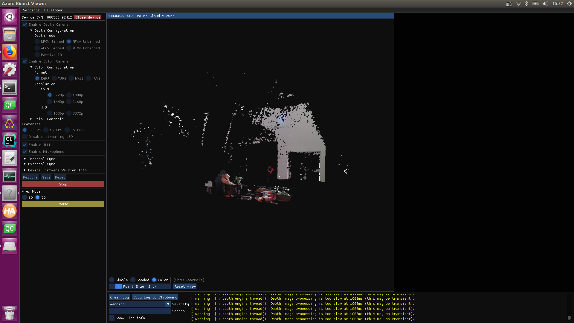 ubuntu1604azurekinectsdk安装配置方法