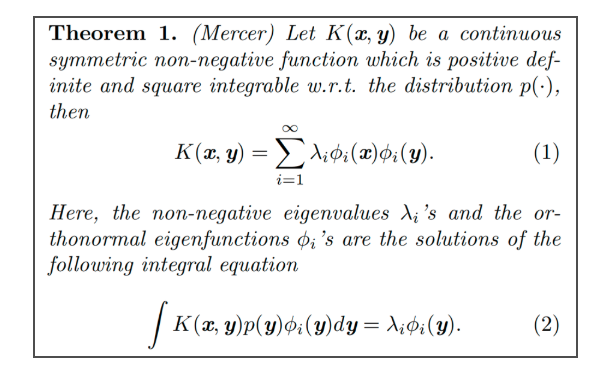 核方法(kernel method)的主要思想