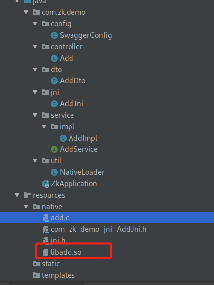 springboot环境下java调用c程序生成动态链接库(.so文件)，并调用（基于JNI，Ubuntu） (https://mushiming.com/)  第1张