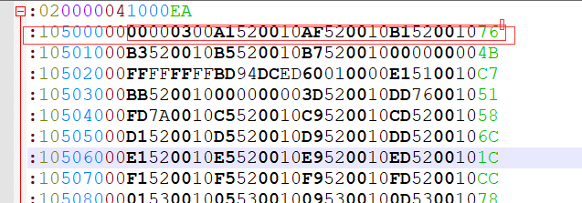 hex和bin文件格式