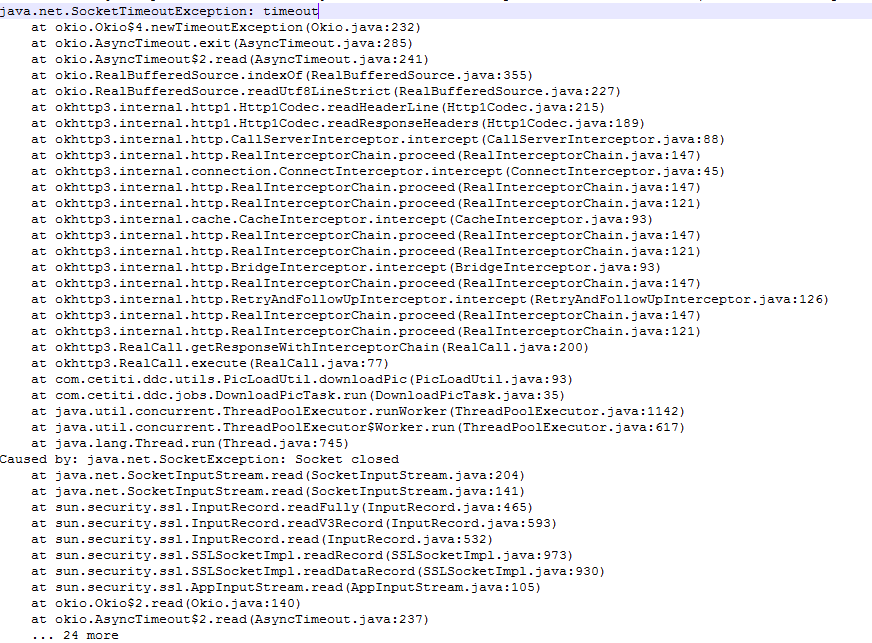 timeout 异常处理CSDN博客