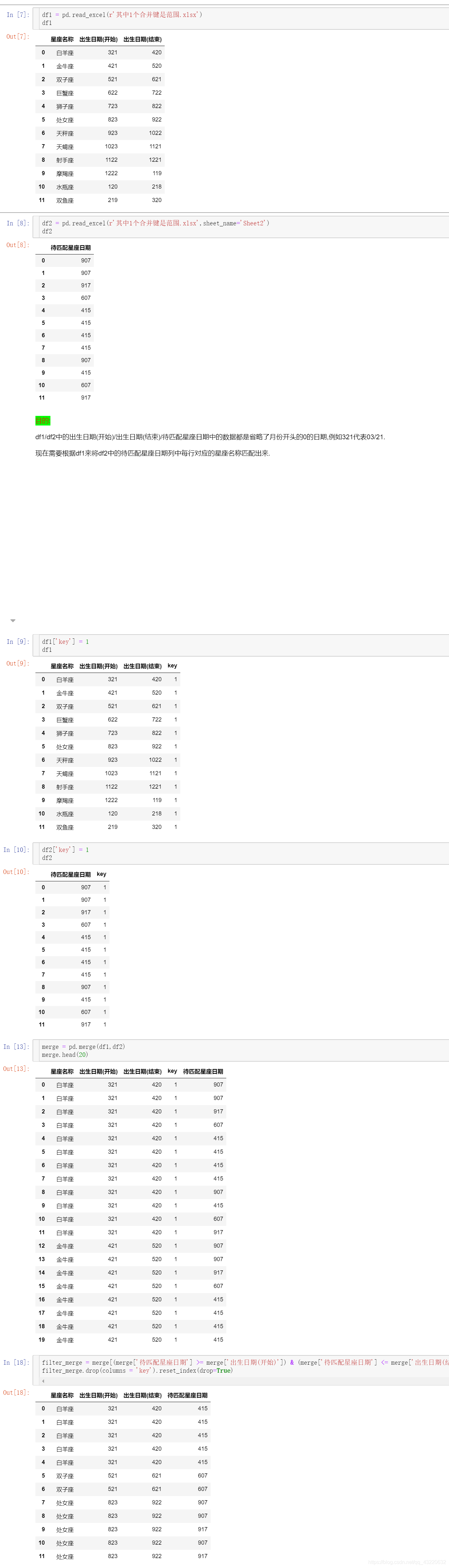 使用pandas来根据出生日期判断星座 小白的数据分析之旅的博客 Csdn博客 使用pandas来根据出生日期判断星座 小白的数据分析之旅的博客 Csdn博客